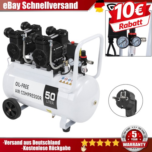 50l 2kw flüsterkompressor - 50l,
