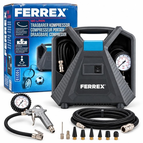 Ferrex tragbarer kompressor - tragbarer,