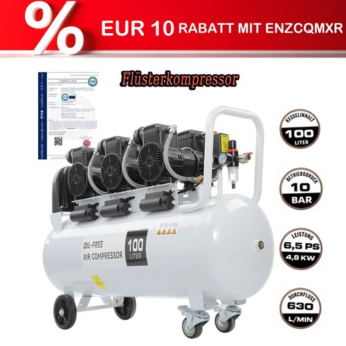 Flüsterkompressor bar 5 - bar, 6,5